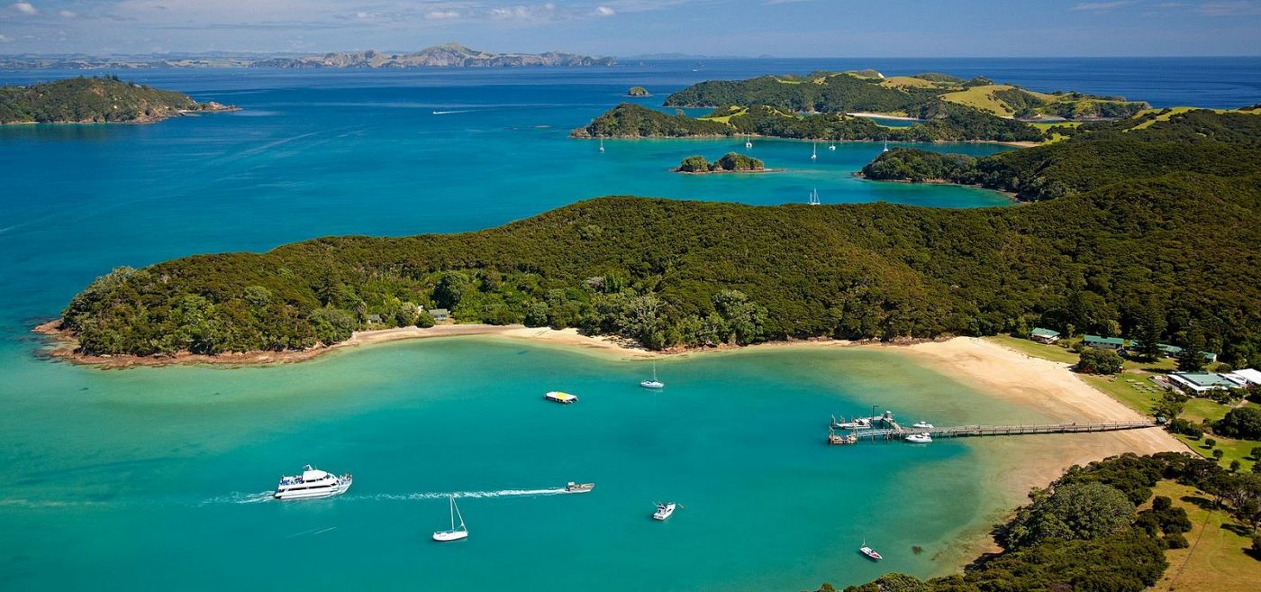 Coming into Otehei Bay, Urupukapuka Island