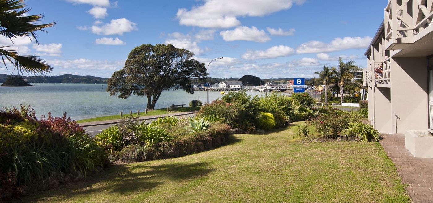 View of Paihia from Breakwater Motel